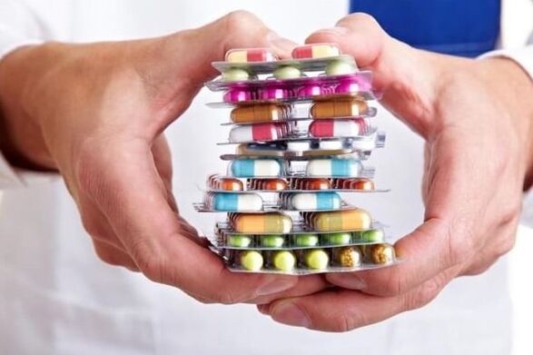 Medikamente gegen kalkhaltige Prostatitis
